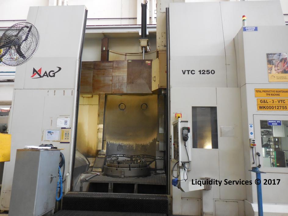 卡特彼勒印度出售——G&L 'VTC 1250' 數(shù)控立式車削中心 (2010)【印度】