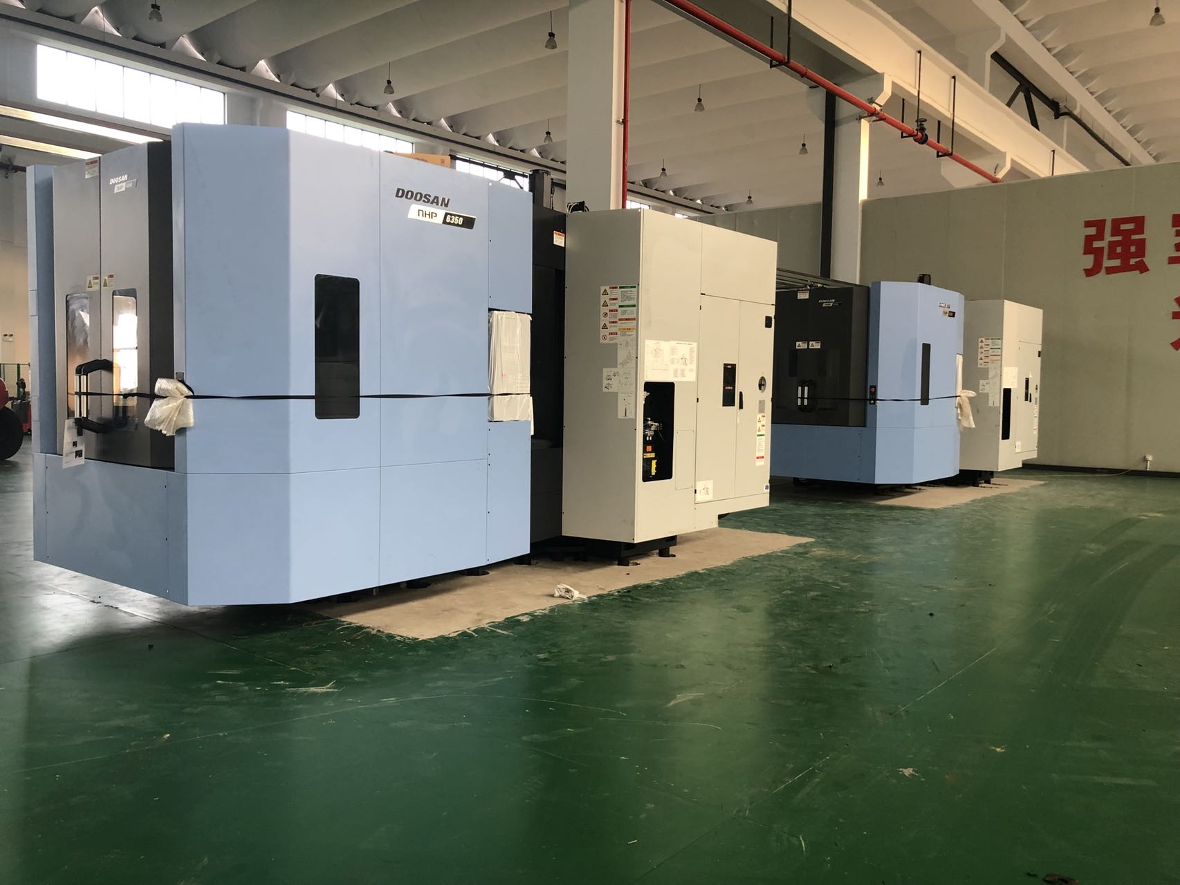 出售2臺(tái)DOOSAN 斗山線軌630高速臥式加工中心【蘇州】